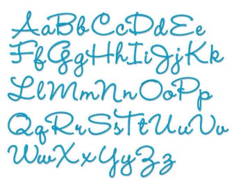 Bx format - Embroidery Font 203 - Machine Embroidery Font - Sizes 1 ", 2 ",3 " Instant download
