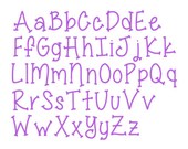 BX FORMAT- Sizes 1 quot ,2 quot ,3 quot - Instant Download - Miss Smarty Pants - Embroidery Font Design 246