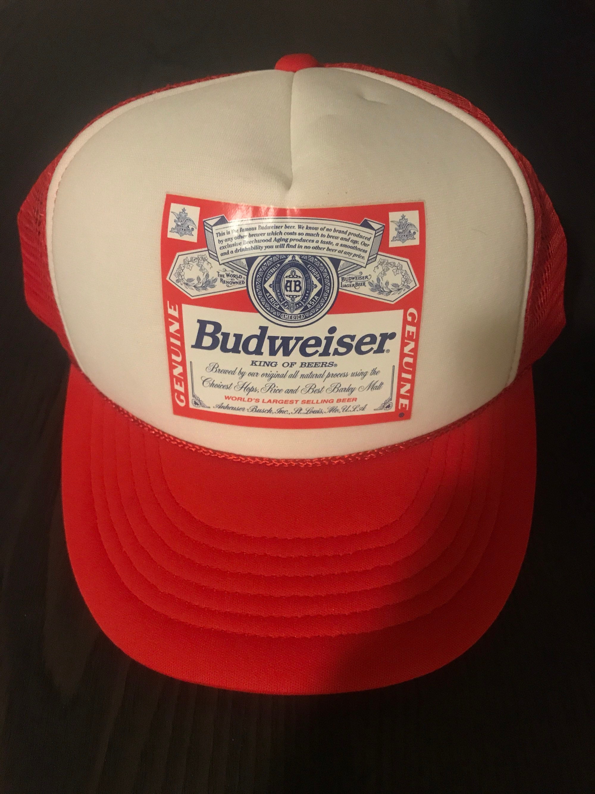 budweiser snapback hat