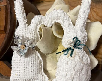 Handgemachter Chenille Osterhase