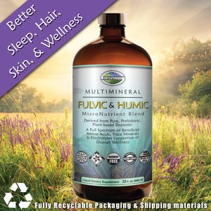 BioFulvic - Humusachtig multimineraalmengsel met humus (32 oz)