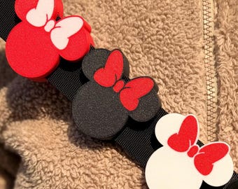 Minnie Mouse Belt Bag Charm for 1.5 Inch (38 mm) Strap