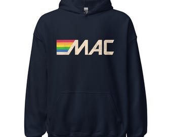 MACマシンフーディー｜レトロな90年代マネースローバックスウェットシャツ