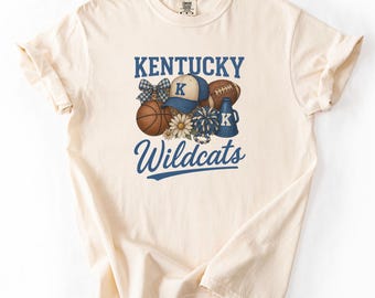 Kentucky Wildcats Shirt, Kentucky Football Tee, Wildcats Basketball Shirt, Game Day T-Shirt, Kentucky Pride Shirt, College Football Tee