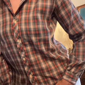 Vintage Plaid Button Down