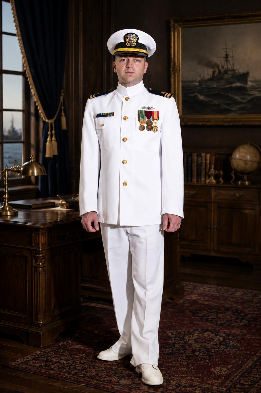 米軍海軍白制服上下NAVYキャップセット Us navy uniforms - Etsy 日本
