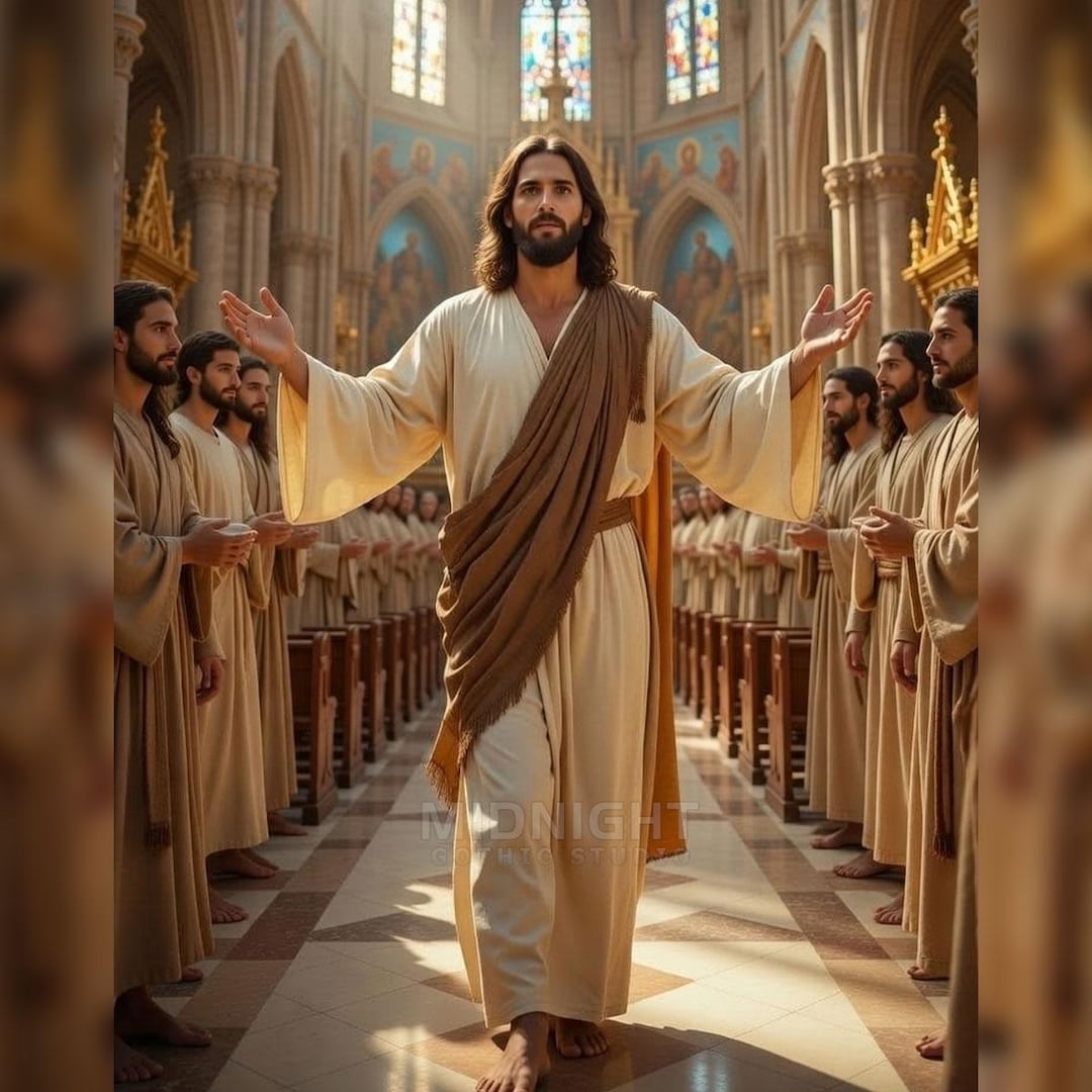 Jesus Christ Biblical Robe Costume – Christian Religious Costume Church ...