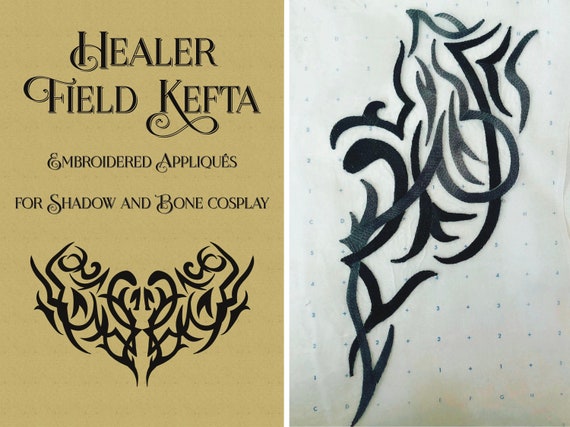 Embroidered Healer Kefta Lace Appliqués, Alina Starkov Shadow and Bone  Grisha Cosplay DIY Kit -  Norway