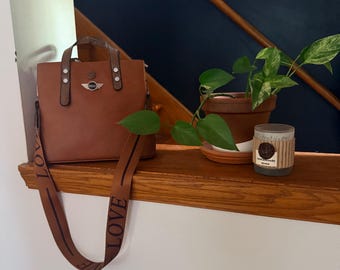 Bolsa de couro de luxo Mini Cooper