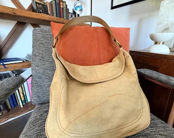 Borsa Frye Campus Rivet in pelle marrone chiaro