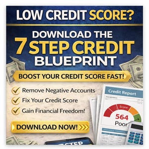 7 Step Blueprint to Quickly Improve Your Credit Scores!