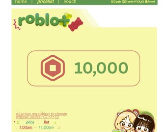 10.000 robux / roblox / ricarica digitale veloce e sicura