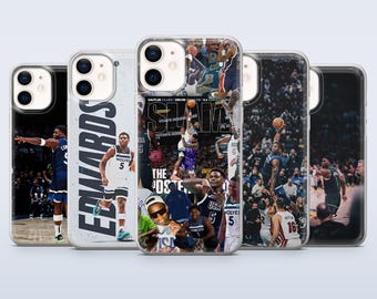 Anthony Edwards Phone Case Basketball NBA Cover for iPhone 16,15,14,13,12, Samsung S25Fe,S24,S23,S22,A16,A26,A56, Pixel 9Pro,8A