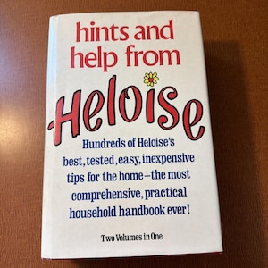 Hints From Heloise 1981 HC DJ 2 Volumes In One Exc Condition