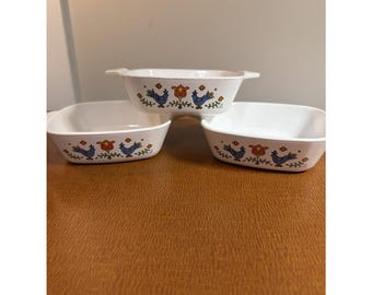 パイレックス ミキシングボウル 2個セット バタフライゴールド