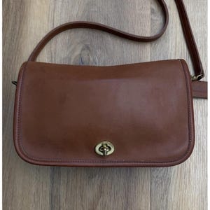 Vintage Coach Turnlock Bag - Etsy Canada