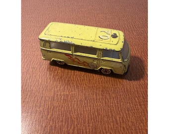 Vintage RARE Mandarin VW T2 Yellow Bus From Singapore