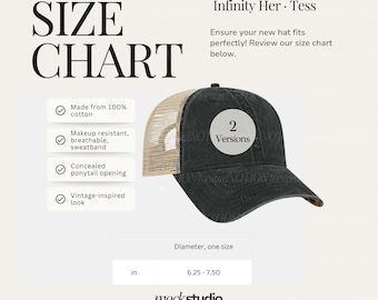 Size & Color Charts