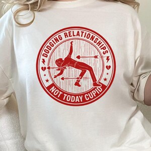 Not Today Cupid Shirt | Funny Anti-Valentine's Comfort Colors Tee