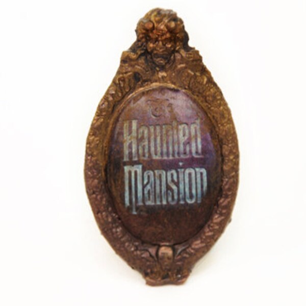 The Haunted Mansion Plaque 1-inch scale Dollhouse Miniature