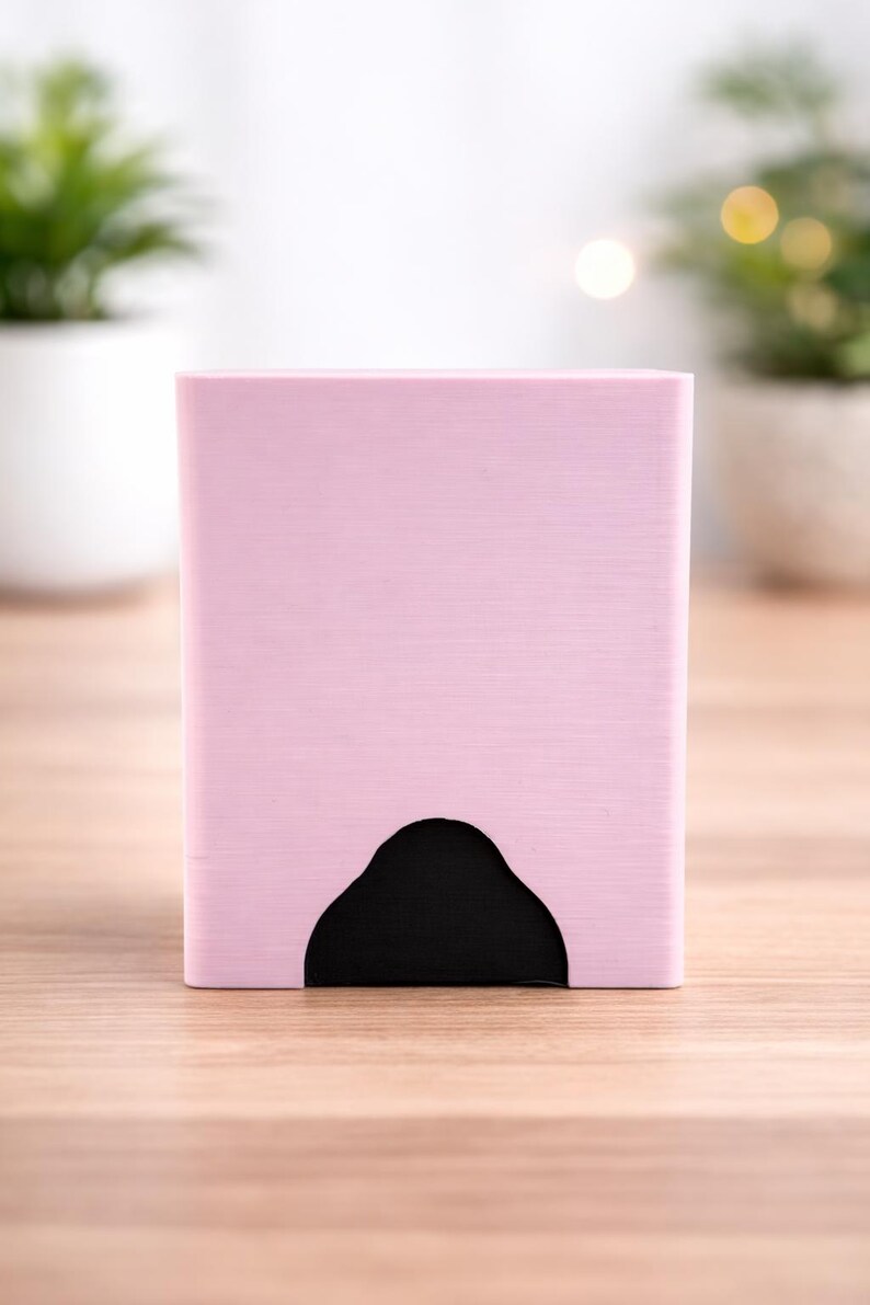 TCG Basic Deck box Peach Pink