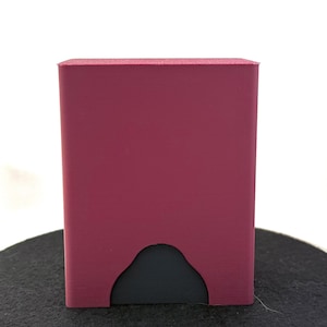 TCG Basic Deck box Wine Red