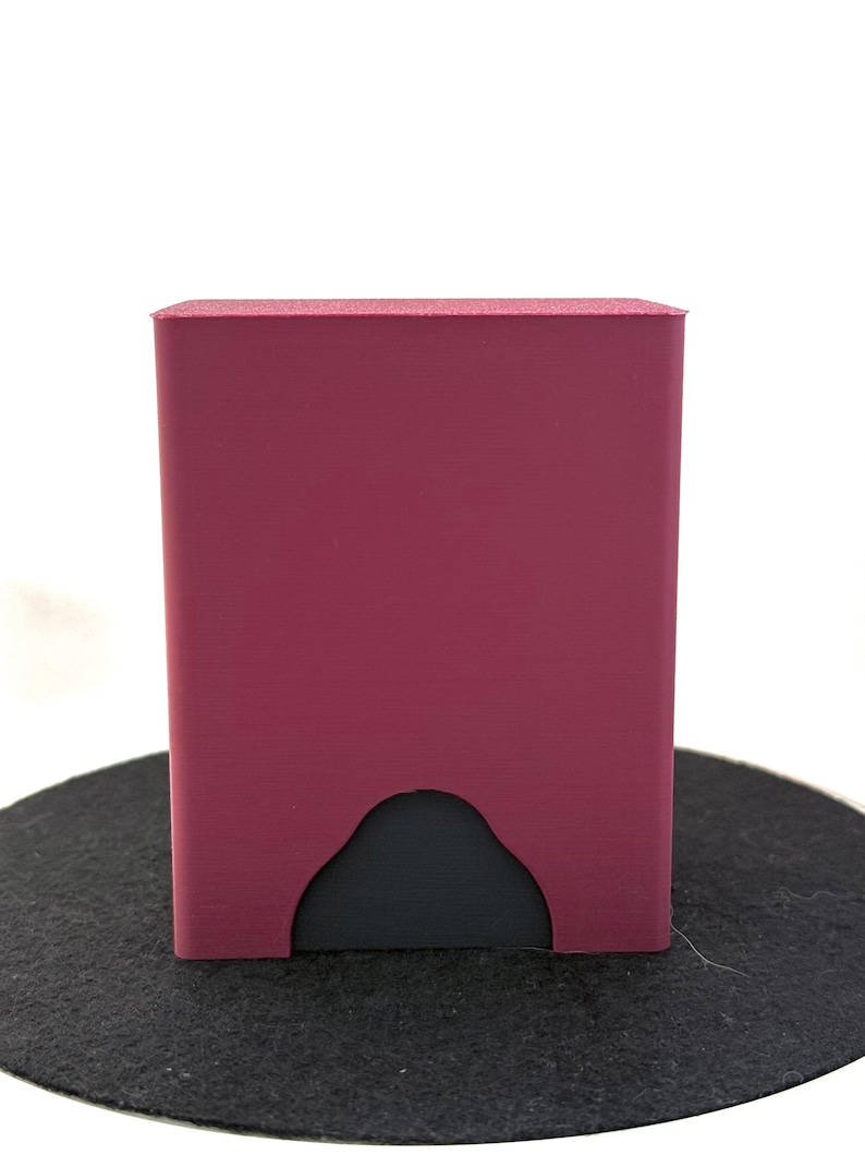 TCG Basic Deck box Wine Red