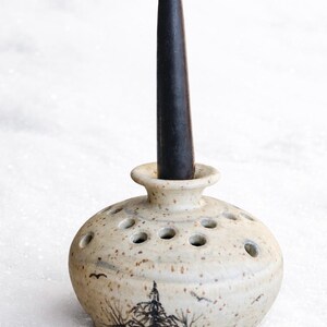 Vintage Studio Pottery Candleholder