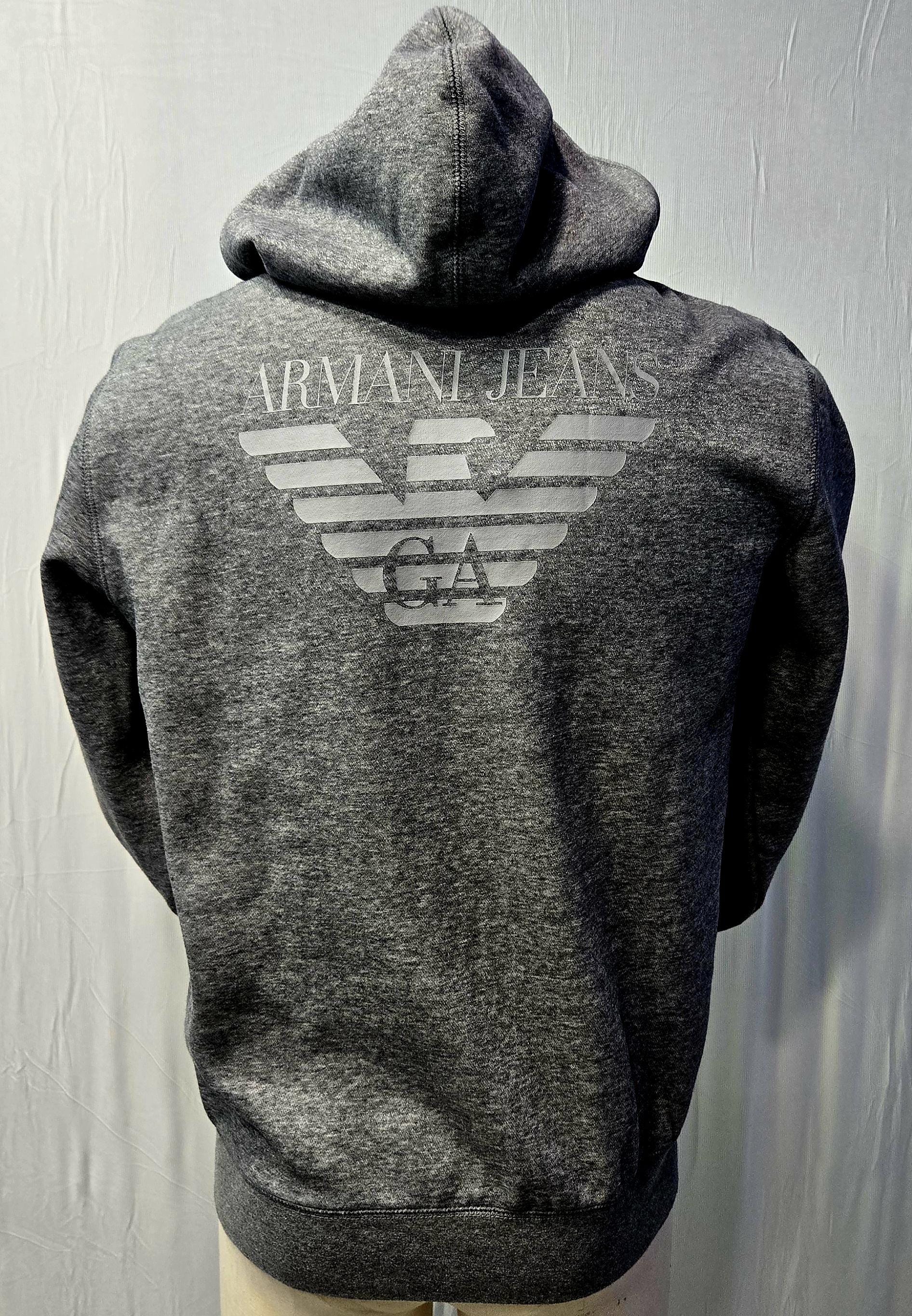 Armani Zip Hoodie - Etsy