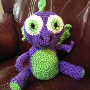 Crochet Pattern Baby Dragon