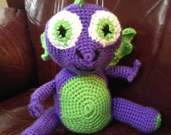 Crochet Pattern Baby Dragon