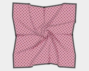 Midnight Sakura - Anime inspiriert 66 cm Charmeuse Schal aus 100% Seide