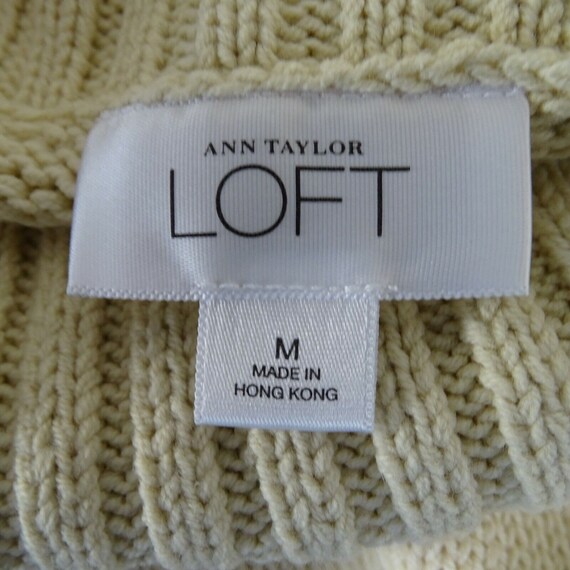Ann Taylor Loft Knit Fair Isle Sweater Turtleneck… - image 5