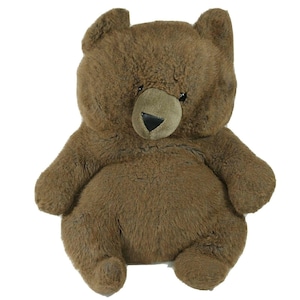 Vintage Brown Bear Plush Stuffed Animal Toy 24 inch Sitting Large Nursery Decor