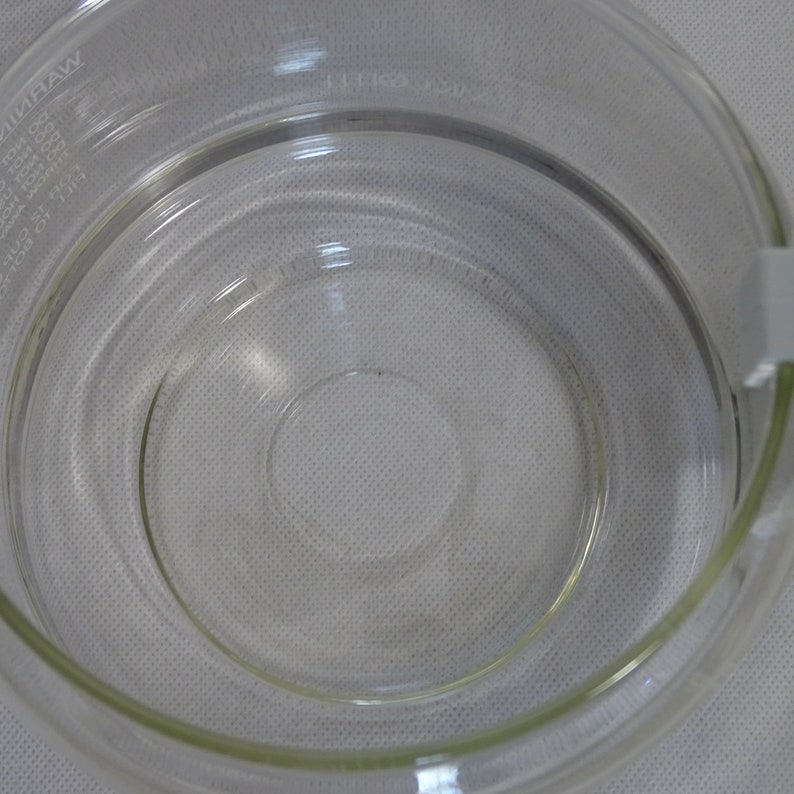 Mr Coffee Replacement Decanter 12 Cup Coffee Pot White Clear Glass 1995 PD12 in Original Box