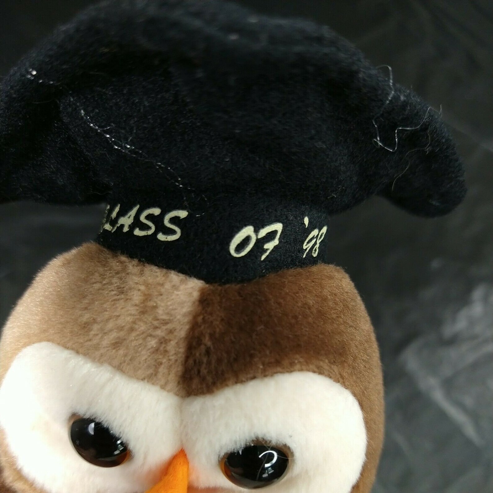 Ty Beanie Babies Original Wise Owl Class of '98 Brown | Etsy