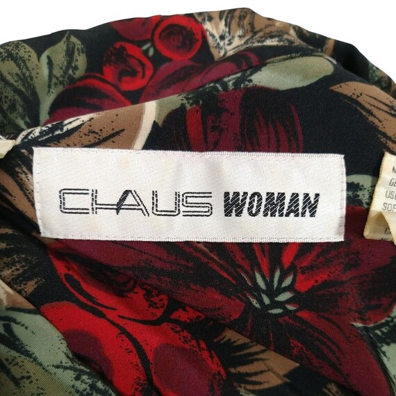 Vintage Chaus Floral Top Blouse Women Size 20W Bl… - image 5