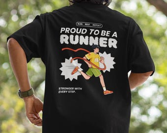 Proud to Be a Runner T-Shirt | Running Graphic Tee