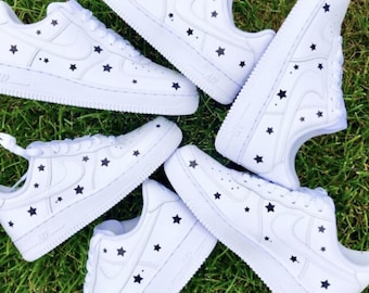 Star Design Decal Patches Only: Custom Shoe Vinyl Heat Transfer