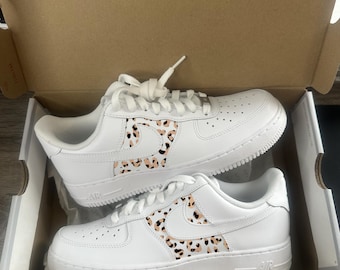 Wild Leopard Print Pattern Decal: Custom Shoe Vinyl Heat Transfer Stickers Patches