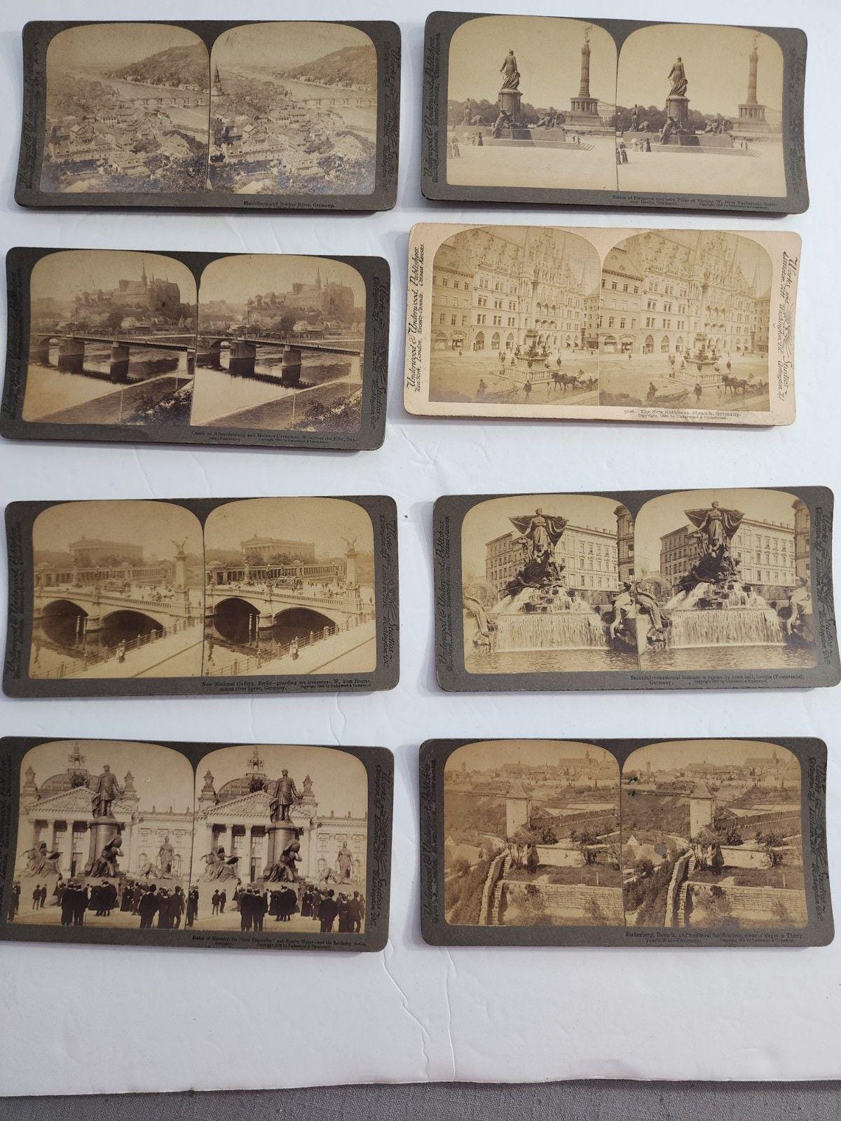 Underwood and Underwood Stereoscope Cards - Etsy