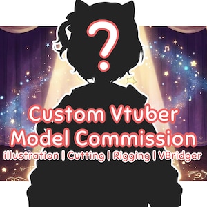 LIVE 2D-model Aangepast Vtuber-modelcommissie | Aangepast personageontwerp/VBridger/FULLLY RIGGED/Vtuber Studio/Twitch-stream/Youtube-stream