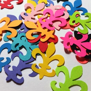 Fleur di Lis Confetti, 100 Fleur de Lis, 1,25" hoog