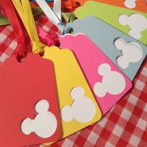 Mickey Mouse Peek-a-Boo Gift Tags