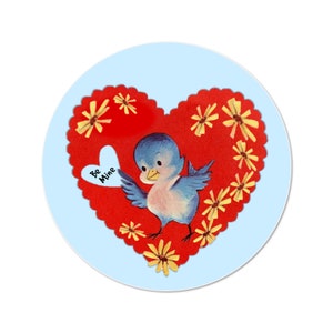 Stickers pour la Saint-Valentin Birdie Be Mine