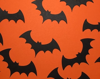 Fledermaus Halloween Confetti, viele Größen und Farben!