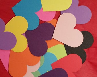 Heart Confetti, Many Sizes and Colors!