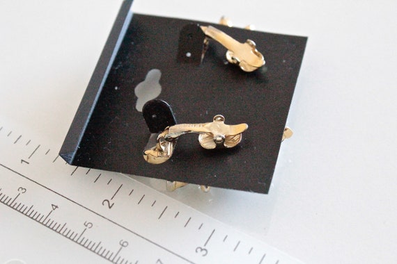 Trifari Kunio Matsumoto  Rhinestone earrings  cli… - image 7