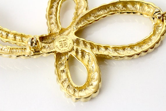 Givenchy Statement Large Matte Gold tone Tassel  … - image 8