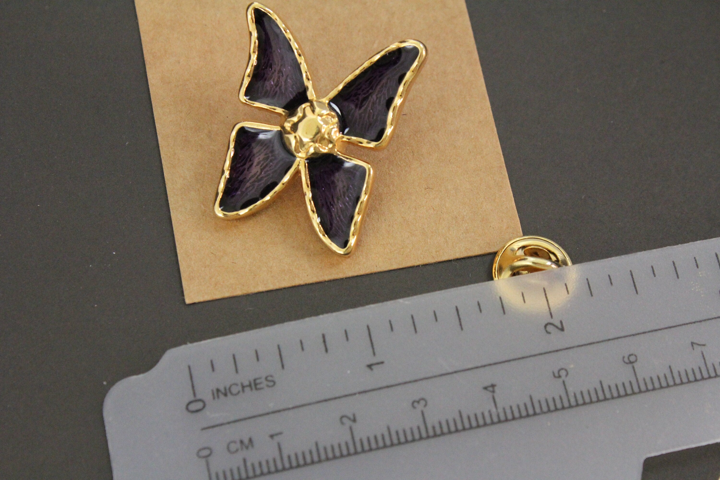 Ysl Butterfly Brooch - Etsy Ysl Butterfly Brooch - Etsy